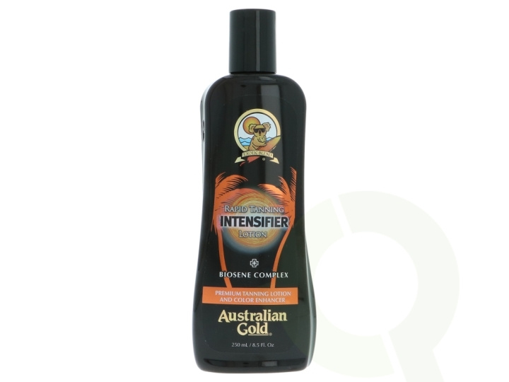 Australian Gold Rapid Tanning Intensifier Lotion 237 ml Premium Tanning Lotion And Color Enhancer ryhmässä KAUNEUS JA TERVEYS / Ihonhoito / Rusketus / Aurinkosuoja @ TP E-commerce Nordic AB (C61847)