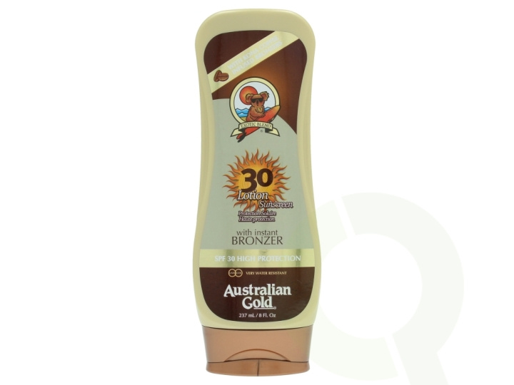 Australian Gold Lotion With Instant Bronzer SPF30 237 ml ryhmässä KAUNEUS JA TERVEYS / Ihonhoito / Rusketus / Aurinkosuoja @ TP E-commerce Nordic AB (C61850)