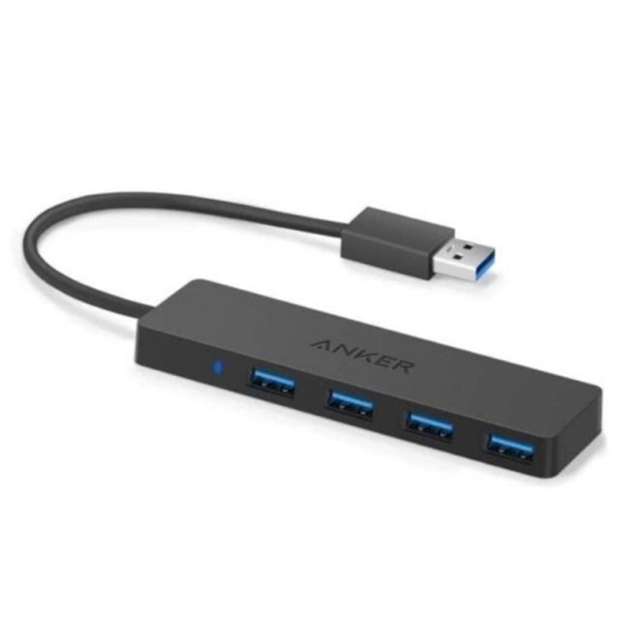 Anker USB Hub 4x USB-A 2.0 ryhmässä TIETOKOONET & TARVIKKEET / Tietokonetarvikkeet / USB-telakat @ TP E-commerce Nordic AB (C62075)