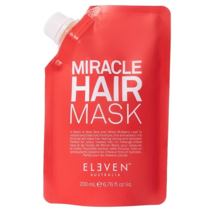 Eleven Australia Miracle Hair Mask 200ml ryhmässä KAUNEUS JA TERVEYS / Hiukset &Stailaus / Hiustenhoito / Hiusnaamio @ TP E-commerce Nordic AB (C62289)