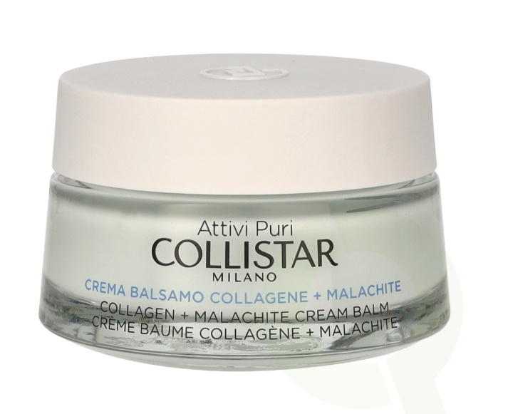 Collistar Attivi Puri Collagen + Malachite Cream Balm 50 ml ryhmässä KAUNEUS JA TERVEYS / Ihonhoito / Kasvot / Kasvovoide @ TP E-commerce Nordic AB (C62888)