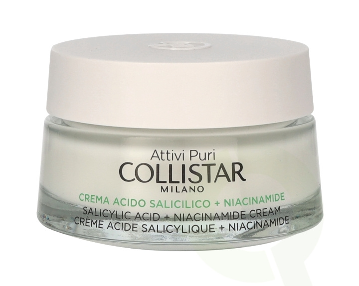 Collistar Attivi Puri Salicylic Acid + Niacinamide Cream 50 ml ryhmässä KAUNEUS JA TERVEYS / Ihonhoito / Kasvot / Kasvovoide @ TP E-commerce Nordic AB (C62891)