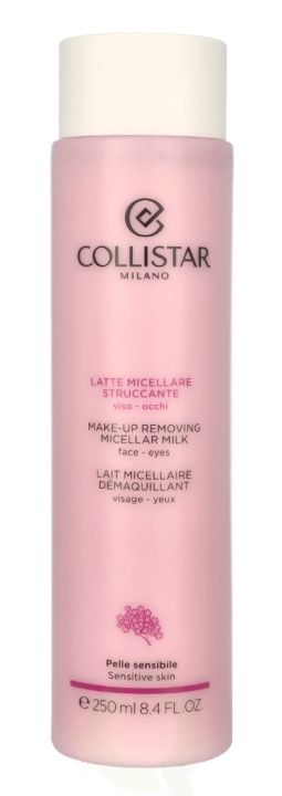 Collistar Make-Up Removing Micellar Milk 250 ml ryhmässä KAUNEUS JA TERVEYS / Meikit / Meikinpoisto @ TP E-commerce Nordic AB (C62896)