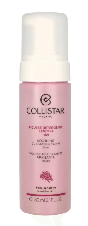 Collistar Soothing Cleansing Foam 180 ml ryhmässä KAUNEUS JA TERVEYS / Ihonhoito / Kasvot / Puhdistus @ TP E-commerce Nordic AB (C62897)