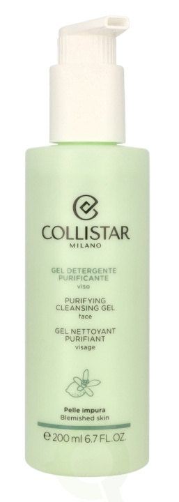 Collistar Purifying Cleansing Gel 200 ml ryhmässä KAUNEUS JA TERVEYS / Ihonhoito / Kasvot / Puhdistus @ TP E-commerce Nordic AB (C62899)