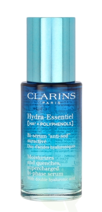 Clarins Hydra-Essentiel Bi-Phase Serum 30 ml ryhmässä KAUNEUS JA TERVEYS / Ihonhoito / Kasvot / Seerumit iholle @ TP E-commerce Nordic AB (C62989)