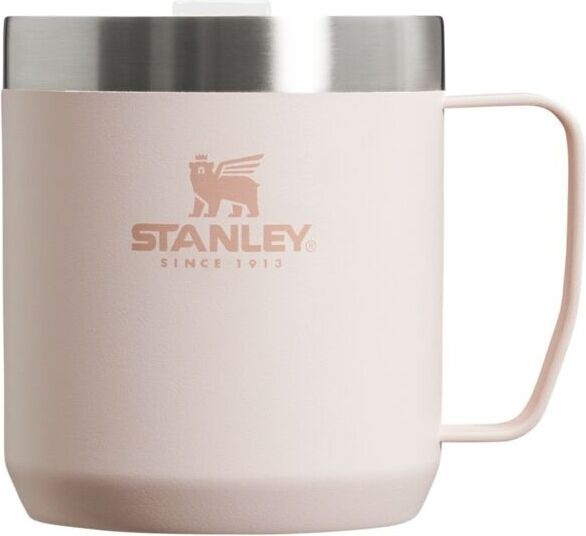 Stanley The Legendary Camp Mug termosmuki, vaaleanpunainen, 350 ml ryhmässä URHEILU, VAPAA-AIKA JA HARRASTUS / Ulkoilu / Termos- ja vesipullot @ TP E-commerce Nordic AB (C63367)