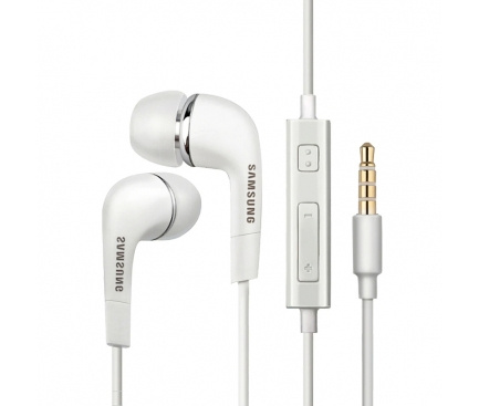 Samsung EHS64 Handsfree 3.5mm, White, Bulk ryhmässä KODINELEKTRONIIKKA / Ääni & Kuva / Kuulokkeet & Tarvikkeet / Kuulokkeet @ TP E-commerce Nordic AB (C63583)