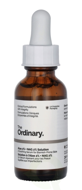 The Ordinary Aloe 2% + NAG 2% Solution 30 ml ryhmässä KAUNEUS JA TERVEYS / Ihonhoito / Kasvot / Seerumit iholle @ TP E-commerce Nordic AB (C64009)