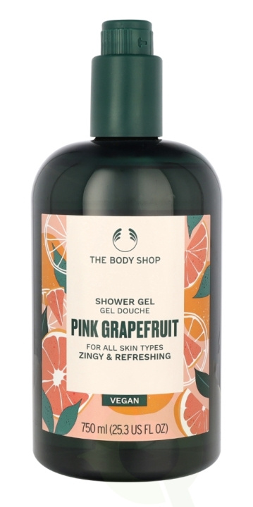 The Body Shop Shower Gel 750 ml Pink Grapefruit ryhmässä KAUNEUS JA TERVEYS / Ihonhoito / Kehon hoito / Kylpy- ja suihkugeelit @ TP E-commerce Nordic AB (C64019)