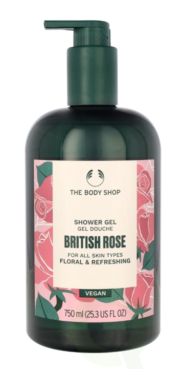 The Body Shop Shower Gel 750 ml British Rose ryhmässä KAUNEUS JA TERVEYS / Ihonhoito / Kehon hoito / Kylpy- ja suihkugeelit @ TP E-commerce Nordic AB (C64022)