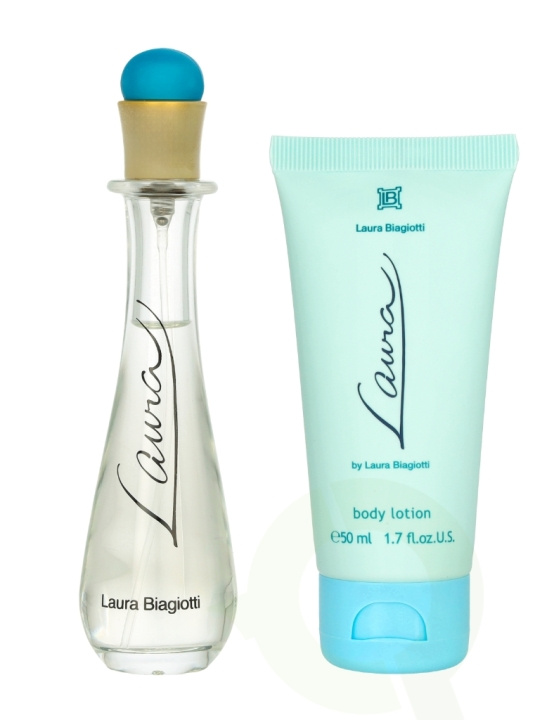 Laura Biagiotti Laura Giftset 75 ml Edt Spray 25ml/Bodylotion 50ml ryhmässä KAUNEUS JA TERVEYS / Lahjapakkaukset / Naisten lahjapakkaukset @ TP E-commerce Nordic AB (C64025)