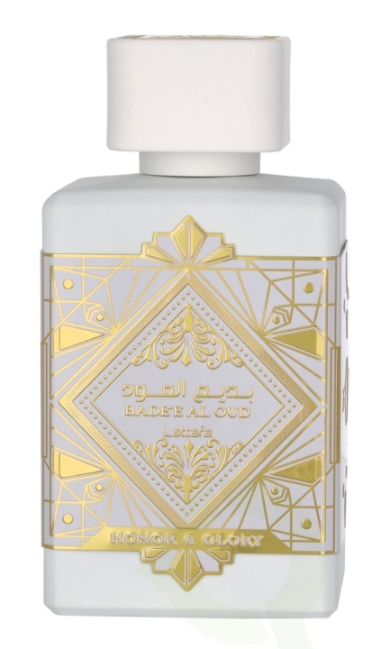 Lattafa Bade\'e Al Oud Honor & Glory Edp Spray 100 ml ryhmässä KAUNEUS JA TERVEYS / Tuoksut & Parfyymit / Parfyymit / Unisex @ TP E-commerce Nordic AB (C64114)