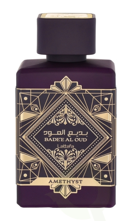 Lattafa Bade\'e Al Oud Amethyst Edp Spray 100 ml ryhmässä KAUNEUS JA TERVEYS / Tuoksut & Parfyymit / Parfyymit / Unisex @ TP E-commerce Nordic AB (C64115)