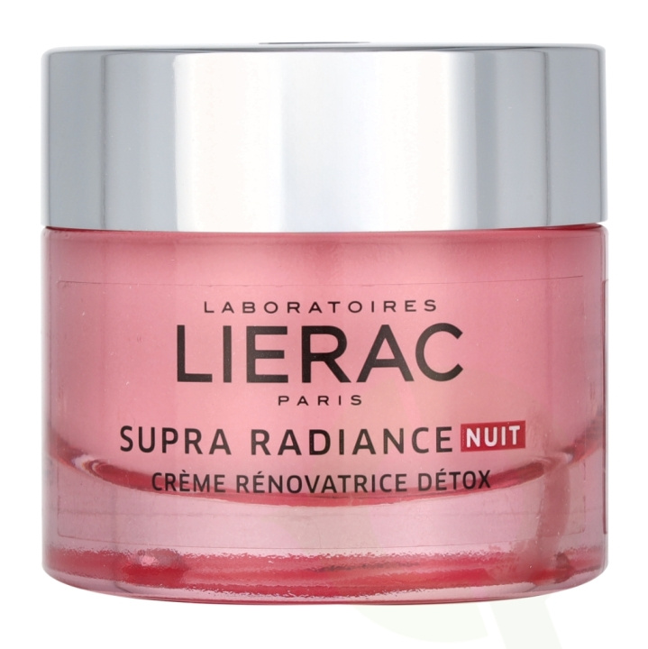 Lierac Paris Lierac Supra Radiance Detox Renewing Cream 50 ml Night ryhmässä KAUNEUS JA TERVEYS / Ihonhoito / Kasvot / Kasvovoide @ TP E-commerce Nordic AB (C64204)