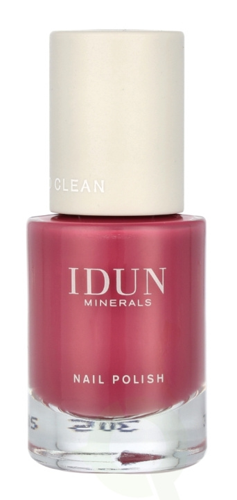 Idun Minerals Nail Polish 11 ml Rodonit ryhmässä KAUNEUS JA TERVEYS / Manikyyri/Pedikyyri / Kynsilakka @ TP E-commerce Nordic AB (C64258)