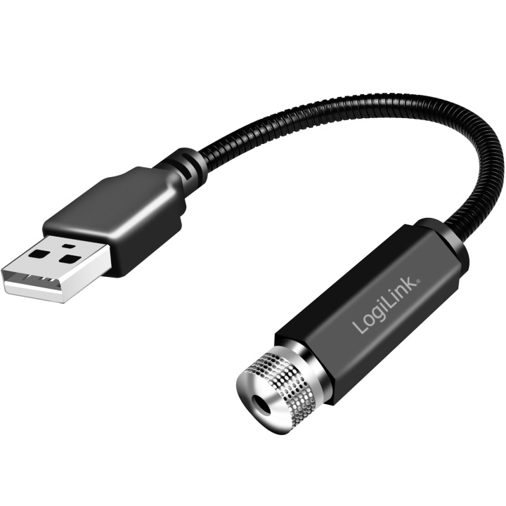 LogiLink LED Starlight 6st ljusmönster USB-A ryhmässä AUTO / antennit & Tarvikkeet / 12 voltin tarvikkeet @ TP E-commerce Nordic AB (C64540)