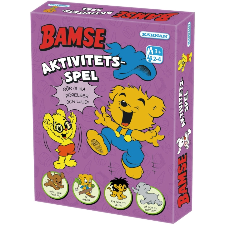 Kärnan Bamse Aktivitetsspel ryhmässä LELUT, TUOTTEET LAPSILLE JA VAUVOILLE / Leikkikalut, Askartelu &Pelit / Seurapelit / Lasten pelit @ TP E-commerce Nordic AB (C64553)