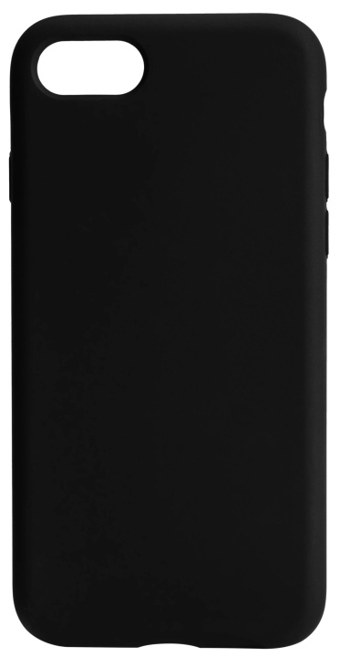 Essentials iPhone 6/7/8/SE (2020/2022) silicone back cov, Blk ryhmässä ÄLYPUHELIMET JA TABLETIT / Puhelimen suojakotelo / Apple / iPhone SE (2nd gen & 3rd gen) / Kuoret @ TP E-commerce Nordic AB (C64967)