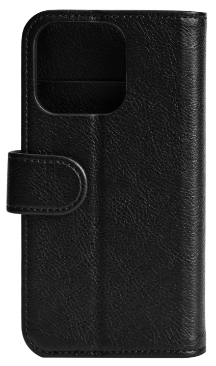 Essentials iPhone 13 Mini PU wallet, 3 cards, Black ryhmässä ÄLYPUHELIMET JA TABLETIT / Puhelimen suojakotelo / Apple / iPhone 13 @ TP E-commerce Nordic AB (C65000)