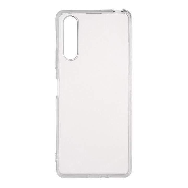 Essentials Sony Xperia 10 IV TPU back cover, Transparent ryhmässä ÄLYPUHELIMET JA TABLETIT / Puhelimen suojakotelo / Sony @ TP E-commerce Nordic AB (C65023)