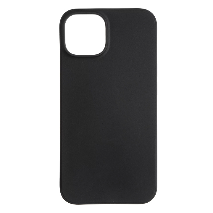 Essentials iPhone 13/14 recycled TPU cover, black ryhmässä ÄLYPUHELIMET JA TABLETIT / Puhelimen suojakotelo / Apple / iPhone 13 @ TP E-commerce Nordic AB (C65063)