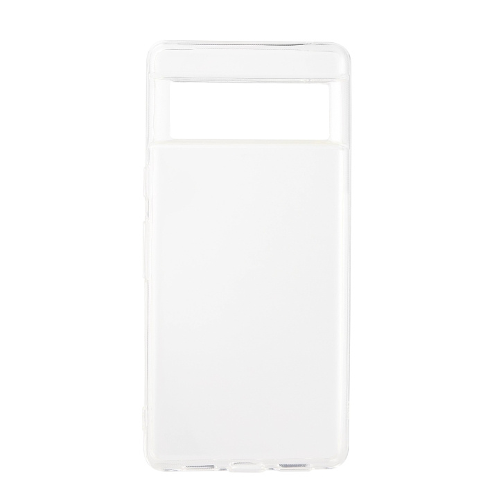 Essentials Google Pixel 6a TPU back cover, transparent ryhmässä ÄLYPUHELIMET JA TABLETIT / Puhelimen suojakotelo / Google @ TP E-commerce Nordic AB (C65074)