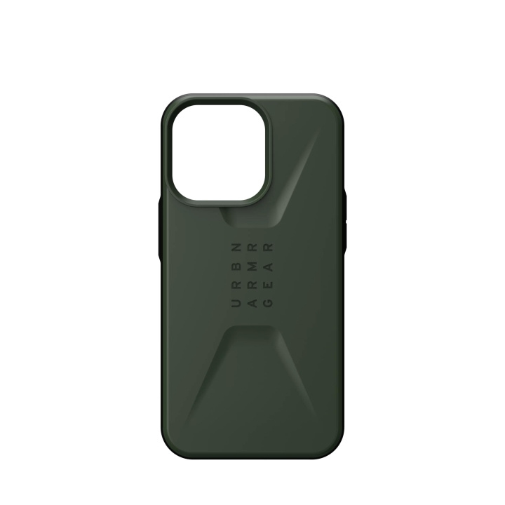 Urban Armor Gear iPhone 13 Pro Civilian Case, Olive ryhmässä ÄLYPUHELIMET JA TABLETIT / Puhelimen suojakotelo / Apple / iPhone 13 Pro @ TP E-commerce Nordic AB (C65164)