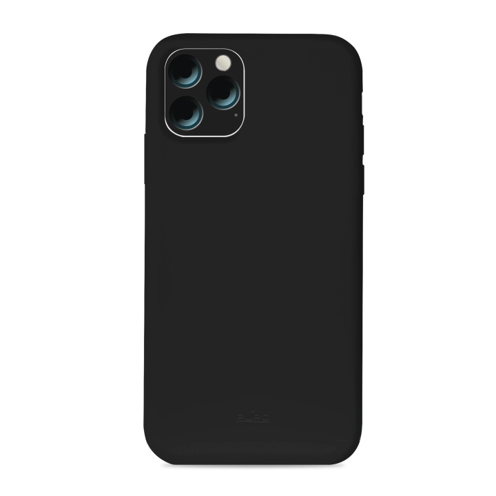 Puro iPhone 11 Pro Max, Icon Cover, black ryhmässä ÄLYPUHELIMET JA TABLETIT / Puhelimen suojakotelo / Apple / iPhone 11 Pro Max @ TP E-commerce Nordic AB (C65269)