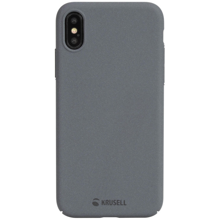 Krusell iPhone XS/X Sandby Cover, Stone ryhmässä ÄLYPUHELIMET JA TABLETIT / Puhelimen suojakotelo / Apple / iPhone XS Max @ TP E-commerce Nordic AB (C65285)