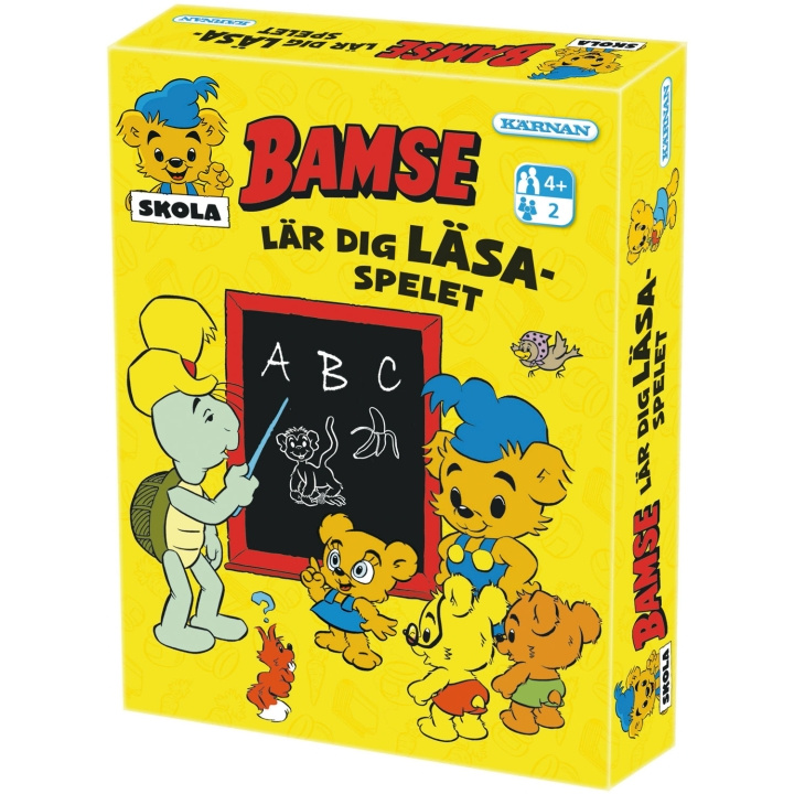 Kärnan Bamse Lär dig läsa-spelet ryhmässä LELUT, TUOTTEET LAPSILLE JA VAUVOILLE / Leikkikalut, Askartelu &Pelit / Seurapelit / Lasten pelit @ TP E-commerce Nordic AB (C65352)