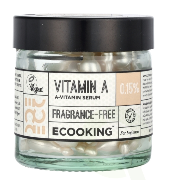 Ecooking Vitamin A Serum 0,15% 20 ml ryhmässä KAUNEUS JA TERVEYS / Ihonhoito / Kasvot / Seerumit iholle @ TP E-commerce Nordic AB (C65485)