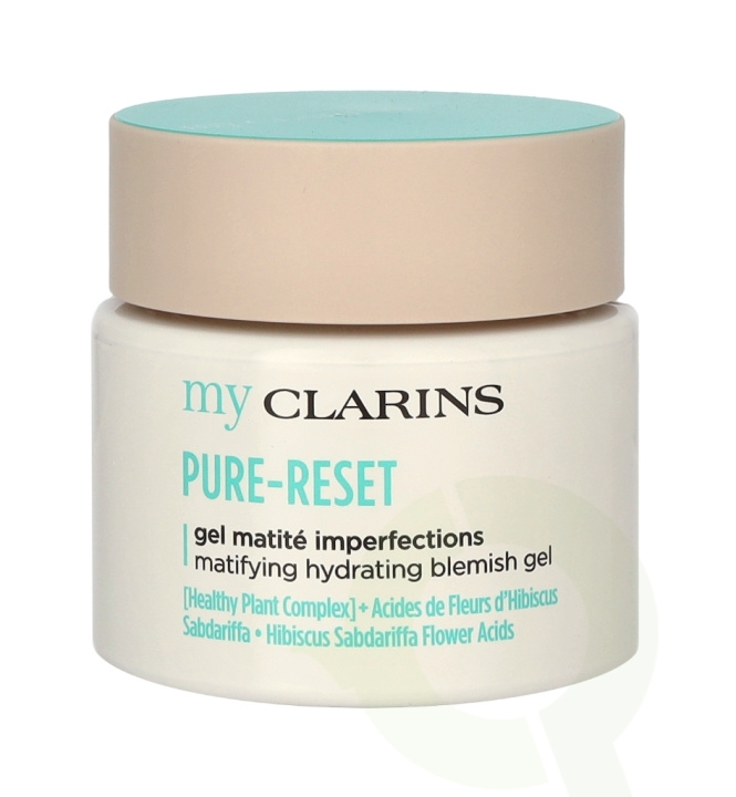 Clarins My Clarins Pure-Reset Matifying Hydrating Blem. Gel 50 ml ryhmässä KAUNEUS JA TERVEYS / Ihonhoito / Kasvot / Kasvovoide @ TP E-commerce Nordic AB (C65495)