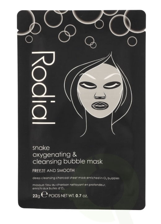 Rodial Snake Bubble Mask Set 88 g 4x22gr ryhmässä KAUNEUS JA TERVEYS / Ihonhoito / Kasvot / Naamiot @ TP E-commerce Nordic AB (C65539)