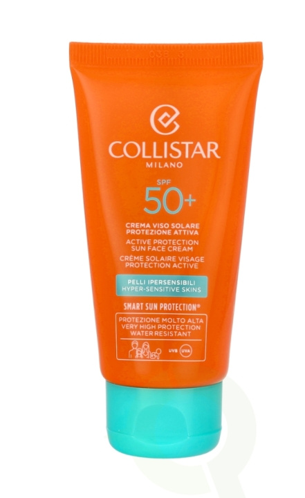 Collistar Active Protection Sun Face Cream SPF50+ 50 ml ryhmässä KAUNEUS JA TERVEYS / Ihonhoito / Rusketus / Aurinkosuoja @ TP E-commerce Nordic AB (C65578)