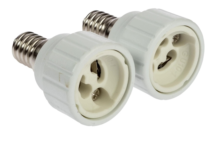 Nordic Quality Adapter E14 - GU10, 2st ryhmässä KODINELEKTRONIIKKA / Valaistus / LED-lamput @ TP E-commerce Nordic AB (C65758)