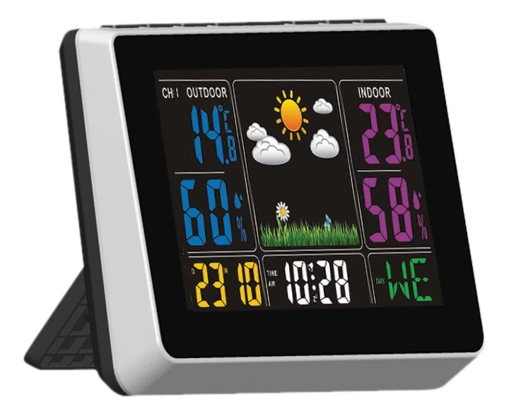 Nordic Quality Wireless weather station in-outdoor temperature ryhmässä KOTI, TALOUS JA PUUTARHA / Tuulettimet ja ilmastointilaitteet / Lämpömittarit ja sääasemat @ TP E-commerce Nordic AB (C65794)