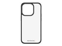 PanzerGlass ClearCase Beskyttelsescover Sort Gennemsigtig Apple iPhone 15 Pro ryhmässä ÄLYPUHELIMET JA TABLETIT / Puhelimen suojakotelo / Apple / iPhone 15 @ TP E-commerce Nordic AB (C65953)