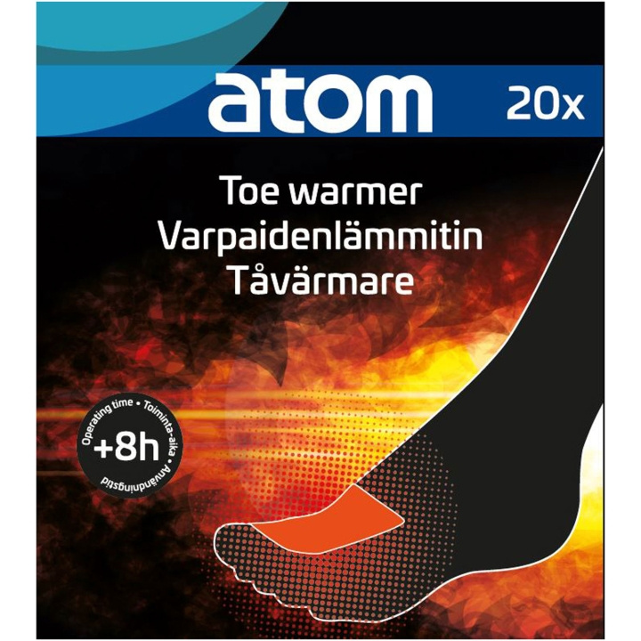 Atom Tåvärmare 20 st ryhmässä URHEILU, VAPAA-AIKA JA HARRASTUS / Ulkoilu / Ulkoiluvälineet @ TP E-commerce Nordic AB (C66004)