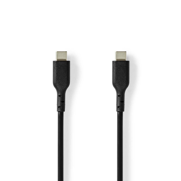 Nedis USB kaapeli | USB 2.0 | USB-C™ Uros | USB-C™ Uros | 240 W | 480 Mbps | Niklattu | 2.00 m | Pyöreä | PVC | Musta | Label ryhmässä TIETOKOONET & TARVIKKEET / Kaapelit & Sovittimet / USB / USB-C @ TP E-commerce Nordic AB (C66193)