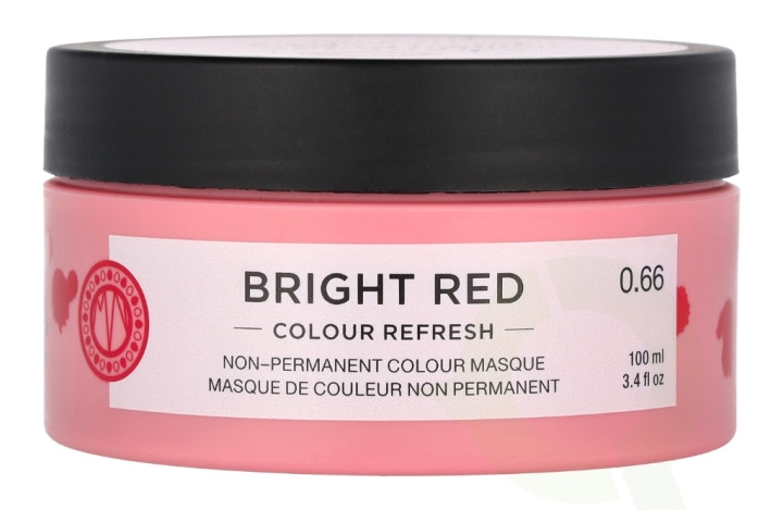 Maria Nila Colour Refresh Non-Pigmented Cream 100 ml 0.66 Bright Red/Sulphate Paraben Free ryhmässä KAUNEUS JA TERVEYS / Hiukset &Stailaus / Hiustenhoito / Hiusnaamio @ TP E-commerce Nordic AB (C66201)