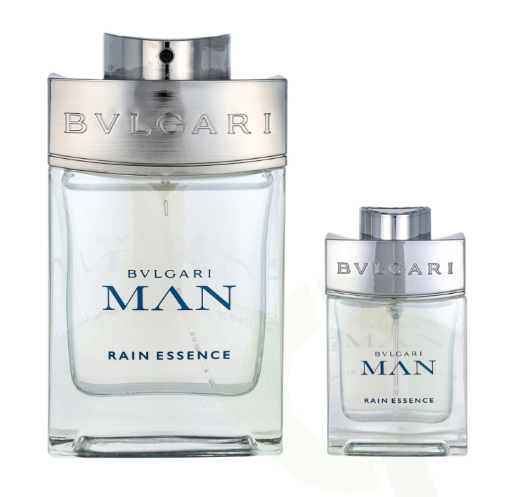 Bvlgari Man Rain Essence Giftset 115 ml Edp Spray 100ml/Edp Spray 15ml ryhmässä KAUNEUS JA TERVEYS / Lahjapakkaukset / Miesten lahjapakkaukset @ TP E-commerce Nordic AB (C66224)