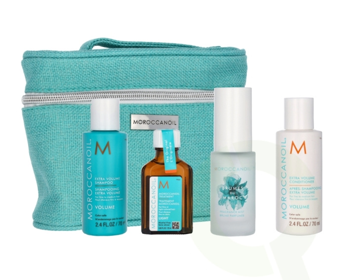 Moroccanoil Mini Travel Hydration Set 240 ml Shampoo 70ml/Conditioner 70ml/Mask 75ml/Treatment 25ml ryhmässä KAUNEUS JA TERVEYS / Lahjapakkaukset / Miesten lahjapakkaukset @ TP E-commerce Nordic AB (C66228)