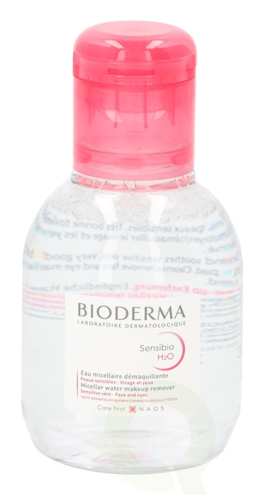 Bioderma Sensibio H2O Make-Up Removing Miceller Solution 100 ml Sensitive Skin/Travel Size ryhmässä KAUNEUS JA TERVEYS / Ihonhoito / Kasvot / Puhdistus @ TP E-commerce Nordic AB (C66245)