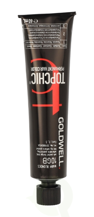 Goldwell Topchic Tube 60 ml 10Gb ryhmässä KAUNEUS JA TERVEYS / Hiukset &Stailaus / Hiustenhoito / Hiusväri / Hiusväri & Väripommi @ TP E-commerce Nordic AB (C66265)