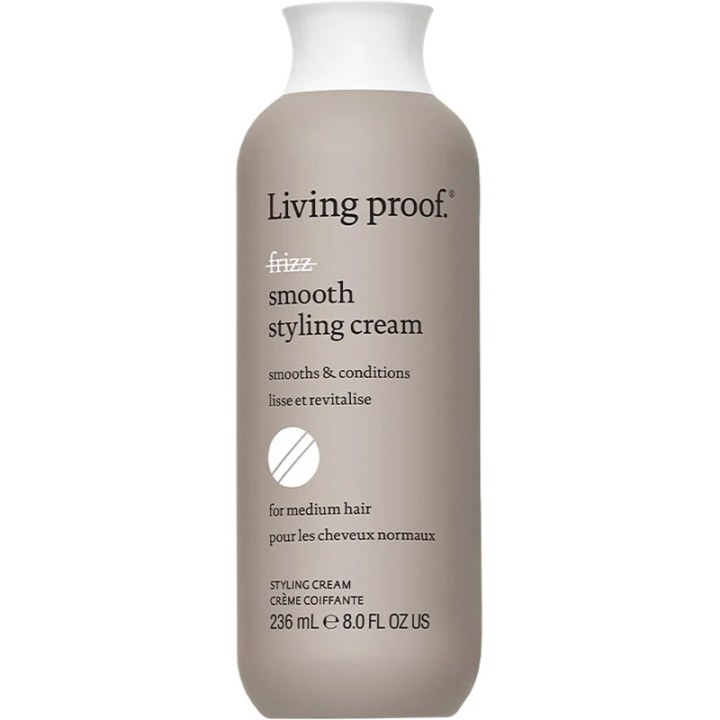 Living Proof No Frizz Smooth Styling Cream 236ml ryhmässä KAUNEUS JA TERVEYS / Hiukset &Stailaus / Hiusten stailaus / Muotoiluvaahto @ TP E-commerce Nordic AB (C66300)