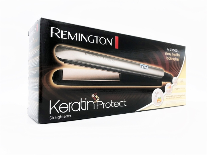 Remington Hair Straightener S8540 Keratin Protect ryhmässä KAUNEUS JA TERVEYS / Hiukset &Stailaus / Muotoilutyökalut / Suoristinraudat @ TP E-commerce Nordic AB (C66373)