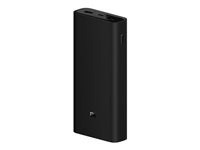 Xiaomi Mi Powerbank 20000mAh Black ryhmässä ÄLYPUHELIMET JA TABLETIT / Laturit & Kaapelit / Powerbanks @ TP E-commerce Nordic AB (C66413)