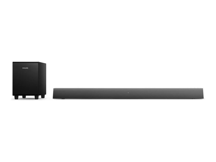 Philips TAB5308 2.1-channel Soundbar System Black Grey ryhmässä KODINELEKTRONIIKKA / Ääni & Kuva / Kotiteatteri, HiFi ja kannettavat / Soundbars @ TP E-commerce Nordic AB (C66440)