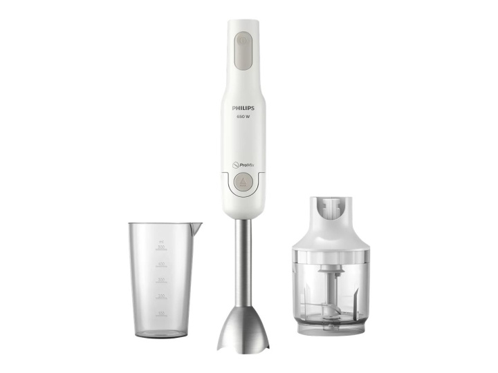 Philips Daily Collection ProMix HR2535 Hand Blender White ryhmässä KOTI, TALOUS JA PUUTARHA / Kodinkoneet / Yleiskoneet ja monitoimikoneet / Sauvasekoittimet @ TP E-commerce Nordic AB (C66448)